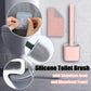 Brosse de toilette en silicone